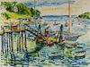 Charles Demetropoulos Impressionist Maine Painting