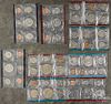Five United States mint sets, to include two 1921, a 1974, a 1975, and a 1979.