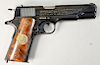 Colt Meuse-Argonne Offensive, limited edition, World War I Commemorative, .45 cal, semi automatic handgun, new in box, barrel lg. 5 in., sn 6510-MA.