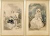 Pair of Lane After Chalon Figural Lithographs
