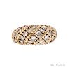 18kt Gold and Diamond Dome Ring, Van Cleef & Arpels