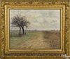 John Jacobson (late 19th/early 20th c.), oil on canvas landscape, signed lower right and dated