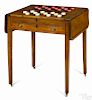 Anglo-Colonial hardwood games table, ca. 1820