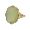 New Ippolita Rock Candy Citrine Mother of Pearl 18k Gold Ring