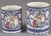 Two Chinese export porcelain mugs, early 19th c.