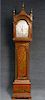 RARE 18THC. CHINOISERIE DECORATED TALL CASE CLOCK