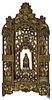 Southeastern Asian carved and gilded shrine, 19th c., 25 1/2'' h., 13 1/2'' w.