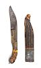 * A Ceylon Piha-Kaetta Knife Length 13 1/4 inches.