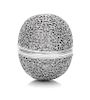 * A Continental Silver Bezoar Case, Probably Portuguese or Indo-Portuguese, 17th/18th Century, opening at midpoint with rounded