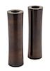 * Modernist Vases, c. Mid-20th Century, each of cylindrical form