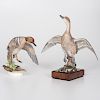 Royal Worcester Ronald Van Ruyckevelt American Pintail and Green-winged Teal Figures