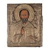 Russian Icon of Christ Pantocrator 
