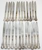 24 TOWLE STERLING OLD MASTER DINNER KNIVES
