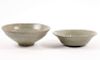 Two Korean Koryo Style Celadon Glazed Bowls