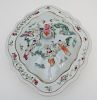 CHINESE EXPORT PORCELAIN COVERED DISH