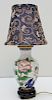 CHINESE CLOISONNE LAMP