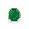 A 21.65-Carat Colombian Emerald and Diamond Ring