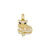 Van Cleef & Arpels Diamond Cat Pendant, French