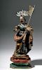19th C. Mexican Wood Santo - Christ Enrobed