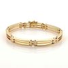Tiffany & Co. 14k Yellow Gold Gate Link Bracelet