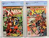 Marvel Comics X-Men #102 #103 CBCS 7.0 8.0