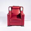 Red comfortable chair', 1931