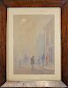 Signed Whistler, "Early Morning, Cheapside" W/C