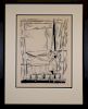 Lyonel Feininger (1871-1956) "Gelmeroda" Woodcut