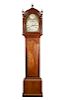 George II Oak 8 Day Tempus Fugit Longcase Clock