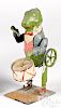 Drumming frog steam toy accessory