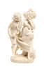 An Italian Alabaster Sculpture Height 23 3/6 inches.