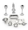 A Collection of Silver Table Articles, Various Makers, comprising an Edwardian muffineer, E.S. Barnsley & Co. Ltd., Birmingham,