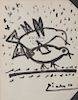 Pablo Picasso (1881-1973):  Pigeons 