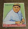 Group of 1933 Goudey Baseball Cards Inc. Babe Ruth