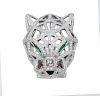 Panthère De Cartier White Gold Diamond Emerald Onyx