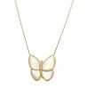 Van Cleef & Arpels 18k FlyingDiamond Butterfly Necklace
