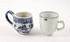 Two Chinese Export Porcelain Teacups