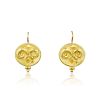 Temple St. Clair 18K Gold Aries Earrings