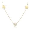 An 18K Gold Diamond Necklace