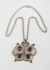 Necklace with pendant, 1950s