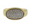 David Yurman 18K Gold Diamond Ring