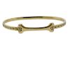 Gucci 18k Gold Bangle Bracelet 