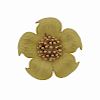 Tiffany &amp; Co Classic Wild Rose 18k Gold Brooch Pin