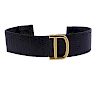 Cartier 18K Gold Buckle Leather Watch Strap