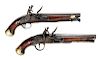 Two British Army Flintlock Pistols