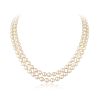 A 14K Gold Two-Stand Cultured Pearl Necklace