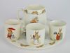Royal Doulton 'Bunny Kins' porcelain items