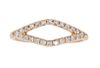 14K Rose Gold Diamond Fashion Ring