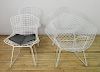 Set of 4 Bertoia chairs for Knoll