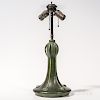 Hampshire Pottery Trailing Buds Table Lamp